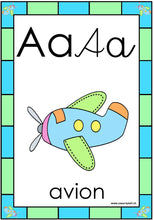 Charger l'image dans la galerie, Affiches des lettres scriptes et liées format PDF