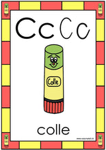 Charger l'image dans la galerie, Affiches des lettres scriptes et liées format PDF