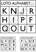 Charger l'image dans la galerie, Loto des lettres majuscules format PDF