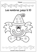 Charger l&#39;image dans la galerie, Dossier des nombres jusqu&#39;à 10 - Format PDF
