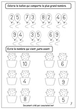 Charger l&#39;image dans la galerie, Dossier des nombres jusqu&#39;à 10 - Format PDF
